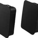 Left and Right Side Rear Bumper End Cap for Jeep TJ 1997-2006 Replacement 55078139AA 2Pcs Black