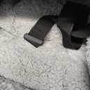 Oiilores Dog Car Seat for Small Dogs,Washable Pet Booster Seats for Car with ClipOn Safty Leash, Reversible Puppy Carseat with Storage Pockets, Travel Carrier Bed for Dogs Under 25 lbs, Grey