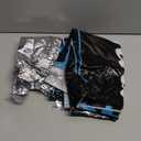 30th Birthday Decorations Set for Men, Navy Blue Silver Black; Includes Birthday Backdrop Banner, Tablecloth, 30 Number Balloons