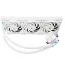 Thermalright Frozen Edge 360 White Liquid CPU Water Cooler with 120mm PWM Fan,360 White Cold Row Specification,Integrated Water-Cooler Heatsink for AM4/AM5,Intel LGA1700/1851/1150/1151/1200/2011
