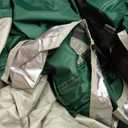 Titanker Small Camp Table 2ft, Folding Camping Table Portable with Storage Bag & Side Racks, Picnic & Beach Table, Car Camping Essentials, Aluminum Light & Solid (Small 24.4"L x 16.3"W x 20.9"H, White Marble Top & Storage Bag)