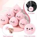 Simgoing 15 Pcs Volleyball Keychain Gift Bulk Mini Plush Ball Prizes Funny Sports Players Team Party Favors Gifts for Group
