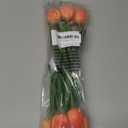 10 Pcs Peach Tulips Artificial Flowers Real Touch Fake Tulips Fake Flowers for Mother's Day 13.5" Faux Tulips Faux Flowers Bulk Artificial Tulips Flowers for Vase Centerpieces Home Wedding Bouquet