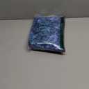 Travel Mini American Mahjong Set, Mahjong Game Set with 166 White Tiles (0.8"), Complete Set with 4 Racks, and Thickened Blue Printed Mah-Jongg Tiles Bag, Portable Travel Mahjongg Set