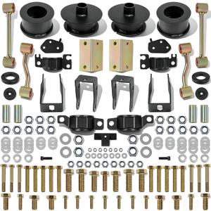 For JL 2.5" Leveling Lift Kit, Front & Rear Suspension Full Lift Kit for Jeep Wrangler JL JLU 2/4 Door 2018-2023 Unlimited Sports Sahara Freedom with Coil Spring Spacers and Stabilizer Bar End Link