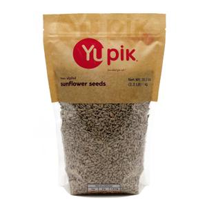 Yupik Raw Sunflower Seeds, Shelled, 2.2 lb (35.3oz), Kosher, Gluten-Free, Unsalted Sunflower Kernels, No Shell, Healthy Snacks, Source of Omega-6 and Fiber (EXP 02/10/27)