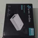 TP-Link PoE Injector | PoE Adapter 48V DC Passive PoE | Gigabit Ports | Up to 100 Meters(325 feet) | Wall Mountable Design (TL-PoE4824G) (White)