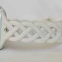 Roped Pattern Apple Watch Band - Cream Color