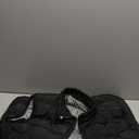 Vcansion Men's Outdoor Casual Stand Collar Vest Padded Jacket Coat Vest (Large, Black)