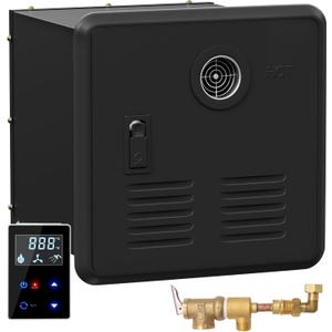 RV Tankless Water Heater,65000 BTU,3.9 GPM High Efficiency RV Constant Propane Tankless Water Heater, DC 12V Power, On Demand Instant Hot Water Heater,Multi-Protection for RVers' Everyday Use (Black)