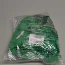 Blooming Jelly Womens High Waisted Bikini Set Tie Strap Jacquard Terry Cloth 2 Piece Swimsuit Modest Cute Retro Bathing Suit (Large, Green)