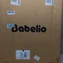 Babelio Baby Gate for Doorways and Stairs, 36 Tall Pet Gate, PressGuard P7 with Auto Close Design, 29"-43" Wide Easy Install Pressure Mounted, Safety Gate Door for Child and Pet, White
