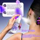 5 x Magnesium Oil Spray, 100% Organic Magnesium Spray, Natural Ingredient & Fast Absorbent, Natural Magnesium Chloride Oil for Feet & Body, Nourish Skin, Promote Sleep (2 Fl Oz (Pack of 1))