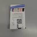 Wireless Bluetooth Mouse, Rechargeable, LED, Silent, Ultra-thin Design (Bluetooth 5.2 and 2.4GHz USB Receiver) | Portable Computer Mouse for Laptops, iPads, MacBooks and Apple Devices (Black)