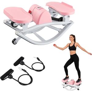 Rock Stepper for Exercise at Home, Low Impact Balance Board Side Stepper