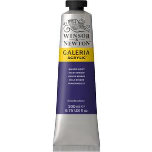 Winsor & Newton Galeria Acrylic Color, 200ml (6.75-oz) Tube, Winsor Violet