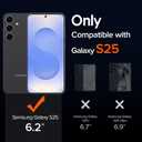 ivoler Magnetic Case for Samsung Galaxy S25 5G 6.2 [Compatible with Magsafe] [15 FT Military Grade Protection] Magnetic Charger Case Bumper for S25, Frosted Translucent Back Phone Cover- Matte Black