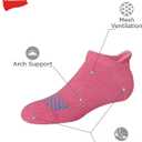 Hanes Girls' Comfort Fit Heel Shield and No Show Socks, 10-Pair Packs (Gray, M)