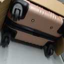 Travelers Club Cosmo Luggage, Rose Gold - 20 Inch, 20-Inch, 1-Piece