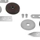 New Star Foodservice 7006858 Replacement Parts - Knife/Blade & Gear Compatible with #1 Manual Can Opener, Set of 2