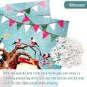 MISITU Jigsaw Puzzles 1000 Pieces for Adults Challenging Difficult Puzzles Christmas Birthday Gift Game Toys Christmas Coming 19.69 x 27.56 Inches