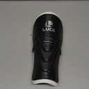 LUCA Sports Soccer Shin Guards for Youth & Adults - Superlight Shin Guards for Boys, Girls, Men & Women - (2) Shinguard Set (Medium, black)