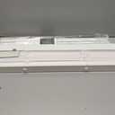 LazBlinds 2-inch Cordless Faux Wood Blinds with Royal Valance, Room Darkening Horizontal Window Blinds, Inside Mount Blinds for Windows - Fit for Window 22.625'' W x 36'' H - White