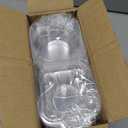 NPLUX 100 Pack Individual Cupcake Containers Plastic Cupcake Boxes Cupcake Holders Stackable Deep Dome Cupcake Carrier