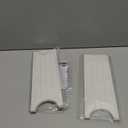 Faucet Mat for Kitchen Sink with Raised Feet, Stone Sink Mat Quick Dry around Faucet, Water Absorbent Stone Tray, Sink Splash Guard & Protectors, Stone Drying Mat for kitchen Counter (23.7" x 4", White Gray Style 1)