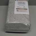 COSY HOMEER Edging Stair Treads Non Slip Carpet Mat 28inX9in Indoor Stair Runners for Wooden Steps, Edging Stair Rugs for Kids and Dogs, 100% Polyester TPE Backing (10pc, Grey)