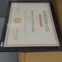 Edenseelake 8.5 x 11 Picture Frame Set of 15, Black 8.5 x 11 Certificate Frame Bulk for Award Document Diploma, Wall or Tabletop Display