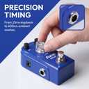 AZOR Delay Guitar Pedal for Pedal Boards, Electric Guitar, Analog Delay Mini Vintage Guitar Effect Pedal True Bypass