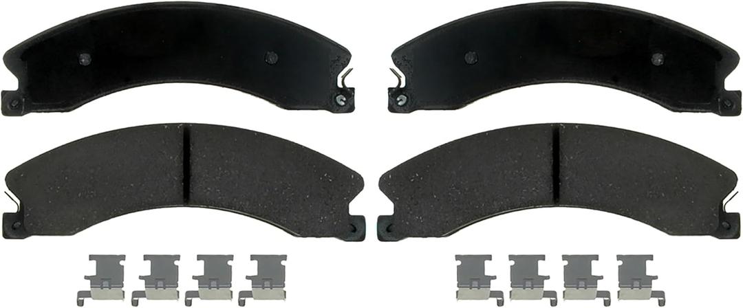 ACDelco Gold 17D1411MHSV (19365994) Semi-Metallic Disc Brake Pad Set (Fleet)