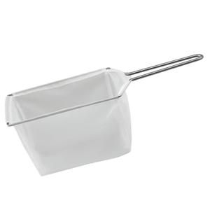Honeydak 9 Inch Oil Fryer Filters with Stainless Steel Handle Frame, Reusable Fine Mesh Strainer Bag Cooking Oil Filter Separator for Food Maple Syrup Tapping Deep Fryer Pot Kitchen Restaurant
