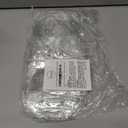 IFAMIO Reusable Clear PVC Tote Bag, 12 Pack Gift Bags with Handle, Transparent Gift Wrap Bags for Merchandise, Small Business, Retail Party, Versatile Display Dimensions