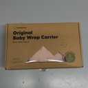 KeaBabies Baby Wrap Carrier - All in 1 Original Baby Carrier Newborn to Toddler Sling, Easy to Wear, Hands Free Bonding, Lightweight, Breathable Infant Wraps (Pink Daisies) (One Size (Pack of 1))