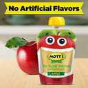 Mott's No Sugar Added Applesauce, Made from Real Fruit, No Artificial Flavors, 3.2 Oz Clear Pouches, 20 Pack (EXP 11/29/26)
