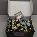 24 Pack Valentines Cards for Kids with Monster Truck Toys, Valentine's Greeting Cards for School Classroom Valentine's Gifts Exchange, Inertia Stunt Car Valentines Party Favors Prizes for Kids Boys