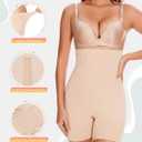 BESTENA Shapewear Shorts,High Waisted Shapewear for Women Tummy Control,Seamless Body Shaper Shorts Thigh Slimmer(x-nude,Medium)