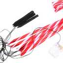 IMIKEYA 1pc Christmas Candy Cane String Light Festive Outdoor Decor for Gardens and Yards Crutch Shape String Lamp for Holiday Celebrations