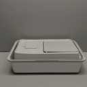 Stainless Steel Litter Box with Lid | XL Enclosed Covered Cat Litter Box