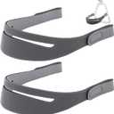 Replacement N30i/P30i Headgear - Compatible with AirFit N30i & P30i Nasal Pillow Masks, Adjustable Ultra-Soft Headgear with Enhanced Hook and Loop Tape for CPAP Machine (2 Pack)