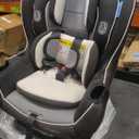 Graco Extend2Fit Convertible Car Seat, Rear and Forward Facing Car Seat with Adjustable Extension Panel for Extra Legroom, Great Gift for Baby Shower or Baby Registry, Gotham, MFG: 2026/01/08
