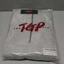 THE GYM PEOPLE Men's Half Zip Fleece Pullover Sweatshirts Midweight Mock Neck Workout Sweat Tops (Gray, S)