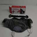 Sunbeam Heating Pad Wrap for Back Pain Relief with Auto Shut Off and Moist Heating Option 23 x 15" Slate Grey