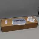 Zeerobee Curtain Rods for Windows 72 to 144, 1 Inch Industrial Wrap Around Black Curtain Rod, Indoor/Outdoor Room Divider Adjustable Drapery Pole, 72"-144"