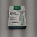 Mario Badescu Triple Light Thermal Face and Neck Massager, Red, Blue & Green LED Light Therapy Facial Device, Warm Massage & Vibrations for Firming, Sculpting & Radiant Skin