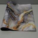 Absorbent Dish Drying Mat For Kitchen Counter, Blue Marble Microfiber Dish Drying Pad, Kitchen Gadgets For Easy Clean Multi-Use (18" x 24")