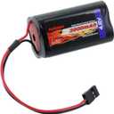 Tenergy 4.8V 2000mAh Capacity NiMH Battery Pack with Hitec Connectors, Futaba, Square Rechargeable Battery for RC Receivers, Airplanes, and More