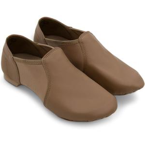 Capezio Girl's Future Star Jazz Shoe (7.5 Toddler, Tan)